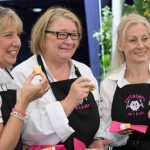 Perthshire On A Plate….05.08.16 
Business breakfast…From left, Maureen Young, Rosemary Shrager and Vicki Unite
Picture by Graeme Hart.
Copyright Perthshire Picture Agency
Tel: 01738 623350  Mobile: 07990 594431