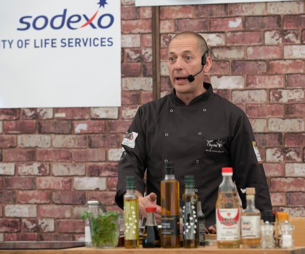 Perthshire on a Plate..04.08.18
Chef Paul Newman from Thyme at Errichel in Aberfeldy
Picture by Graeme Hart. 
Copyright Perthshire Picture Agency
Tel: 01738 623350  Mobile: 07990 594431