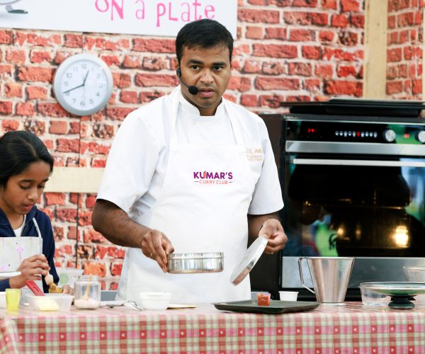 Perthshire on a Plate at Perth Show 2022
Praveen Kumar pictured during his cookery demonstration
Picture by Graeme Hart.
Copyright Perthshire Picture Agency
Tel: 01738 623350  Mobile: 07990 594431
